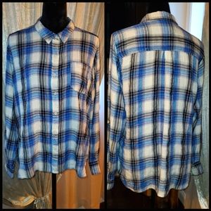 Plaid button down Shirt